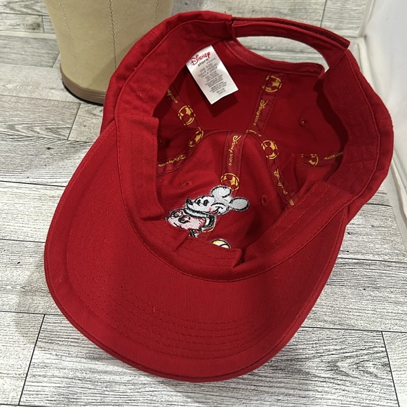 Disney store red Mickey Mouse rhinestone sparkling hat - Picture 5 of 5